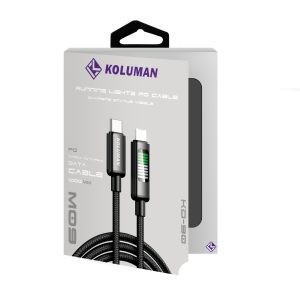 کابل شارژر کلومن Koluman KD 90 TC-TC 60W